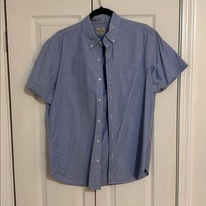 J. Crew Sky Blue Cotton Oxford Shirt